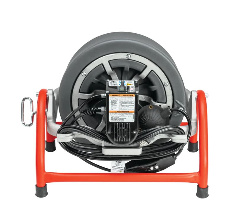 DESTAPADORA DE DESAGUES  K-3800 DE 3/4'' A 4'' C/CABLE DE 3/8'' X 30.5 METROS  (63827)5