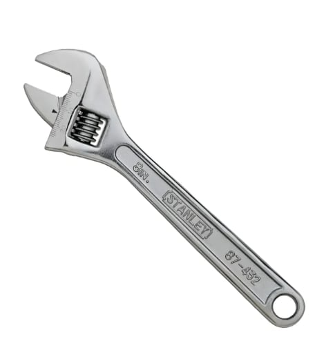 LLAVE FRANCESA 8'' CROMADA (87-432)1