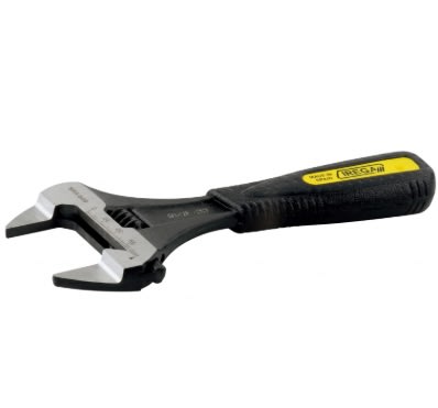 LLAVE FRANCESA CR-V FOSFATADA DE  8'' ERGOTOP SWO XS (99XS/CBE-8)2