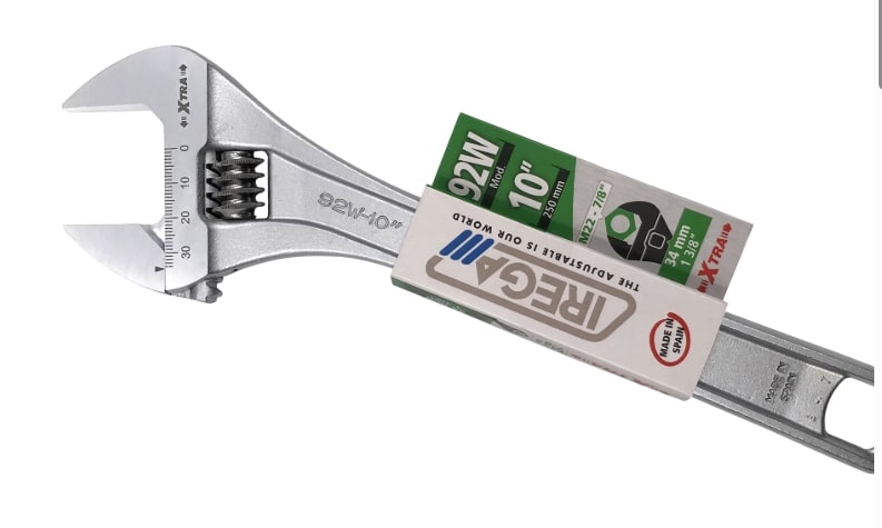 LLAVE FRANCESA CR-VANADIO DE  8'' EXTRA APERTURA (92W/CE)2