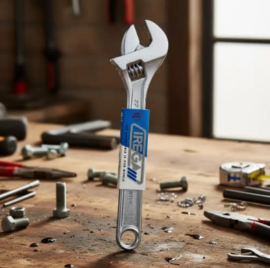 LLAVE FRANCESA CROMADA DE 24'' IREGA (77/CE)4