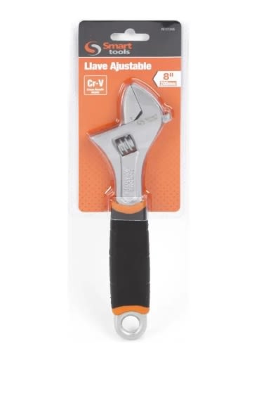 LLAVE FRANCESA NIQUELADA DE  8''  CR/V (6101605)2