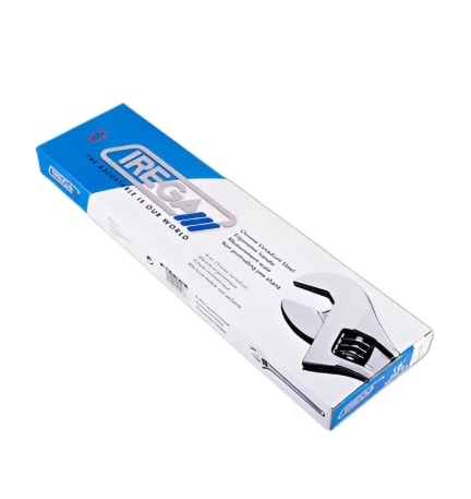 LLAVE FRANCESA CROMADA DE  6''  IREGA (77/CE)4