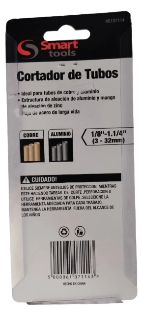CORTADOR DE TUBOS TELESCOPICO 3 - 32 MM. (1/8'' - 1.1/4'') (6107114)3