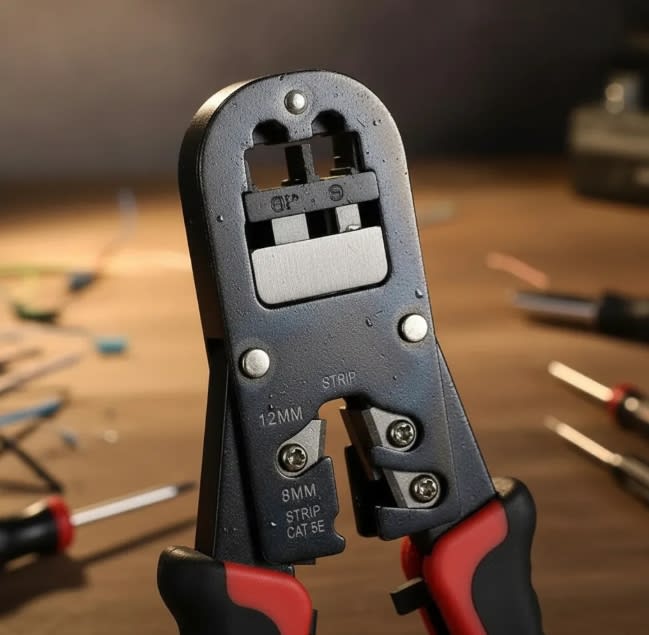 Crimpeadora Para Rj45 / Rj11 Con Pelacables Y Cortante3