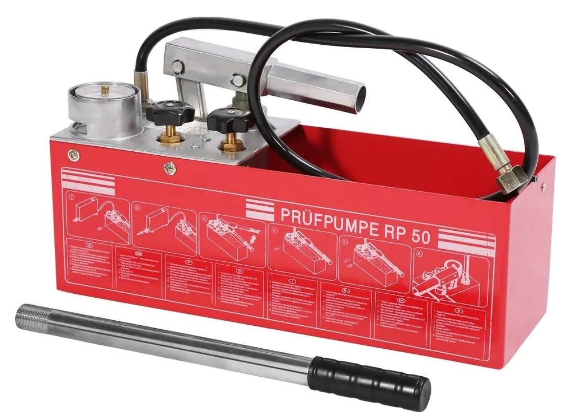 Bomba Manual Prueba De Presión Hidráulica 0-60bar 45 Ml/min (RP-50)5