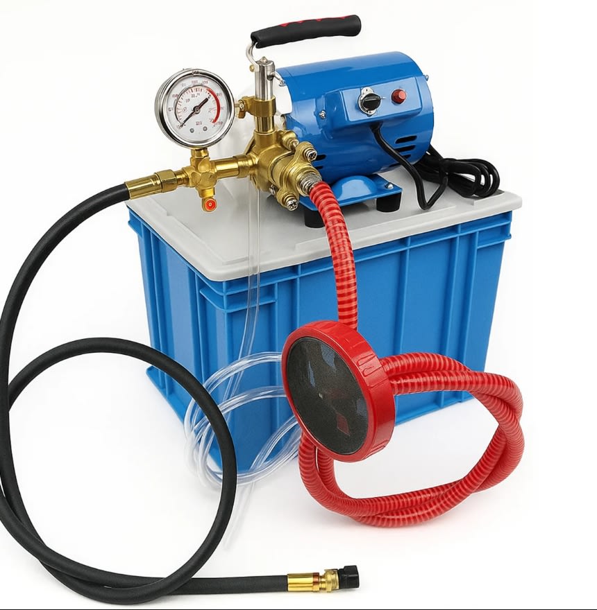 BOMBA PRUEBA DE PRESION HIDROSTATICA ELECTRICA 0-60 BAR, 250 W, 2,9L/MIN, 220V (DSY60)10