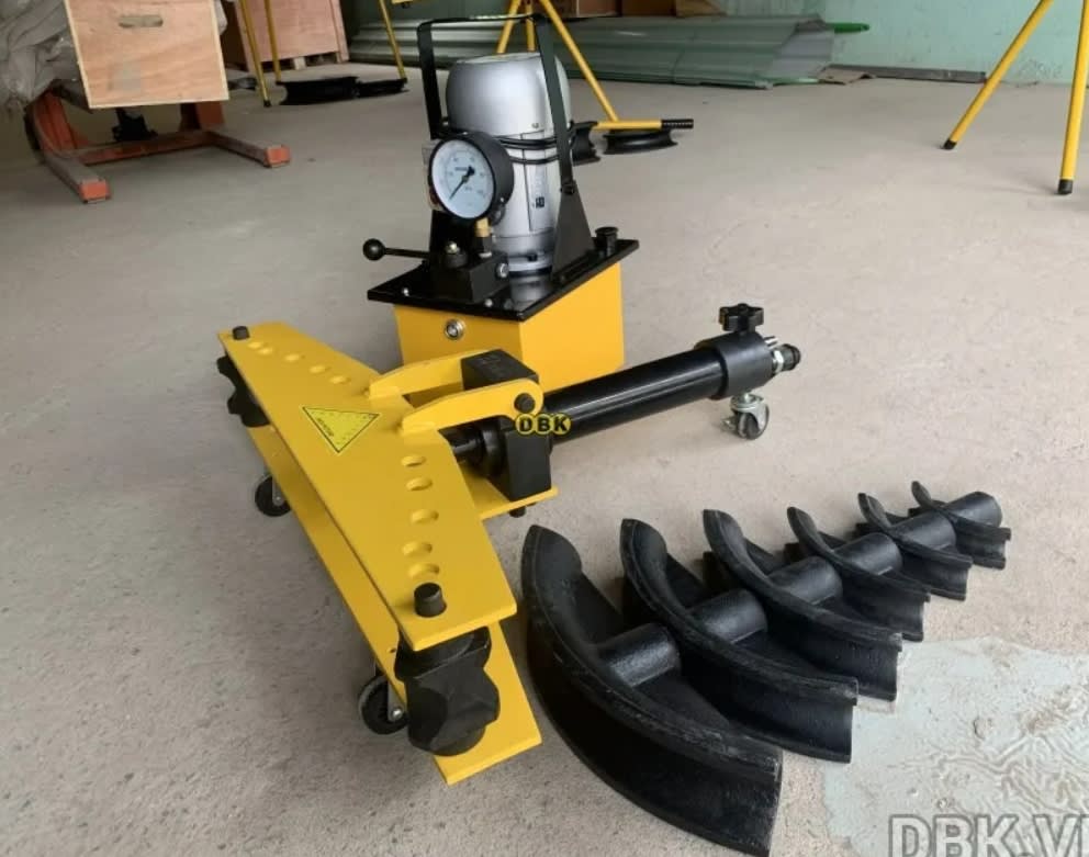 DOBLADORA DE CAÑERIA 1/2''-2'' + BOMBA HIDRAULICA ELECTRICA (HHW-2D)2