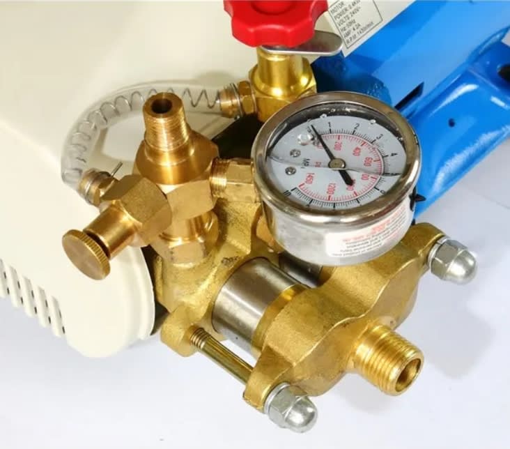 BOMBA PRUEBA DE PRESION HIDROSTATICA ELECTRICA 0-60 BAR,  400 W, 6L/MIN, 220V (DSY60A)3