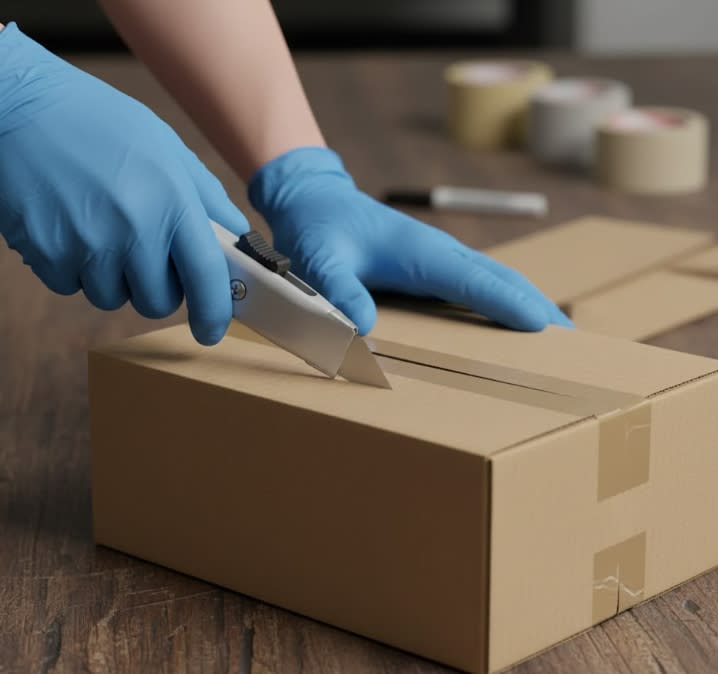 CUCHILLO CARTON. RETRACTIL DE SEGURIDAD CARCASA ALEACION DE ZINC (6101895)2