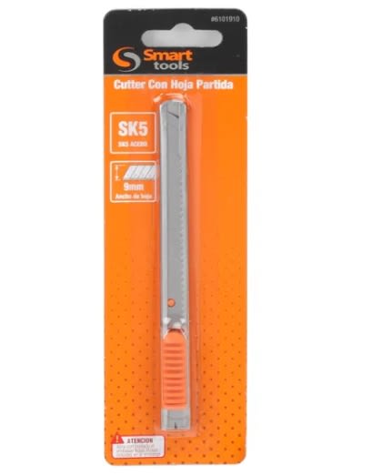 CUCHILLO CARTONERO ACERO INOXIDABLE (6101910)2