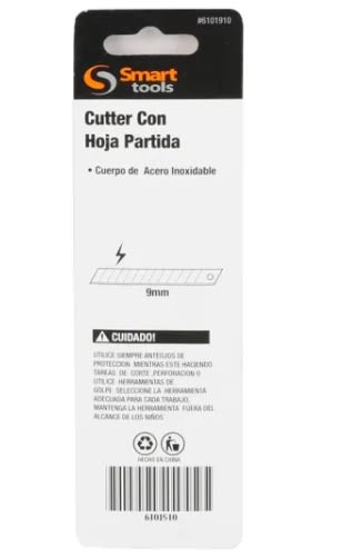 CUCHILLO CARTONERO ACERO INOXIDABLE (6101910)4