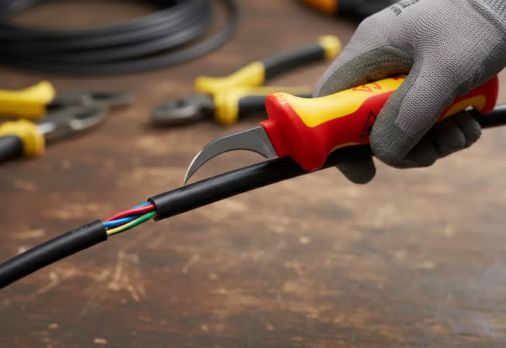 Cuchillo Pelacable T/corvo 1000v. (985313)2