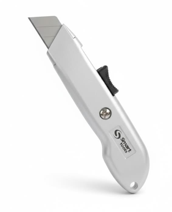 CUCHILLO RETRACTIL ERGONOMICO CON 5 CUCHILLAS INCLUIDAS (6101905)1