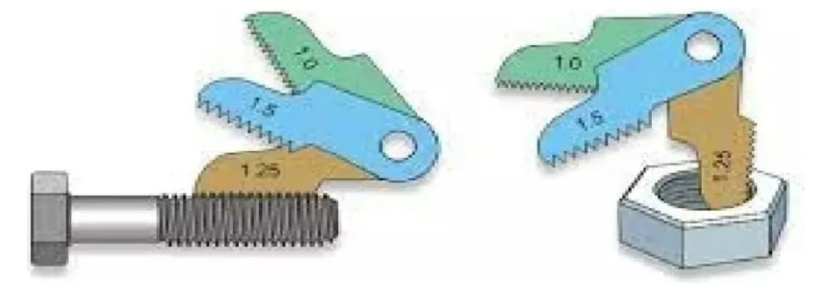 Cuenta Hilos Para Rosca 52 Hoja Mm/whitworth Aleman (2209-8)2