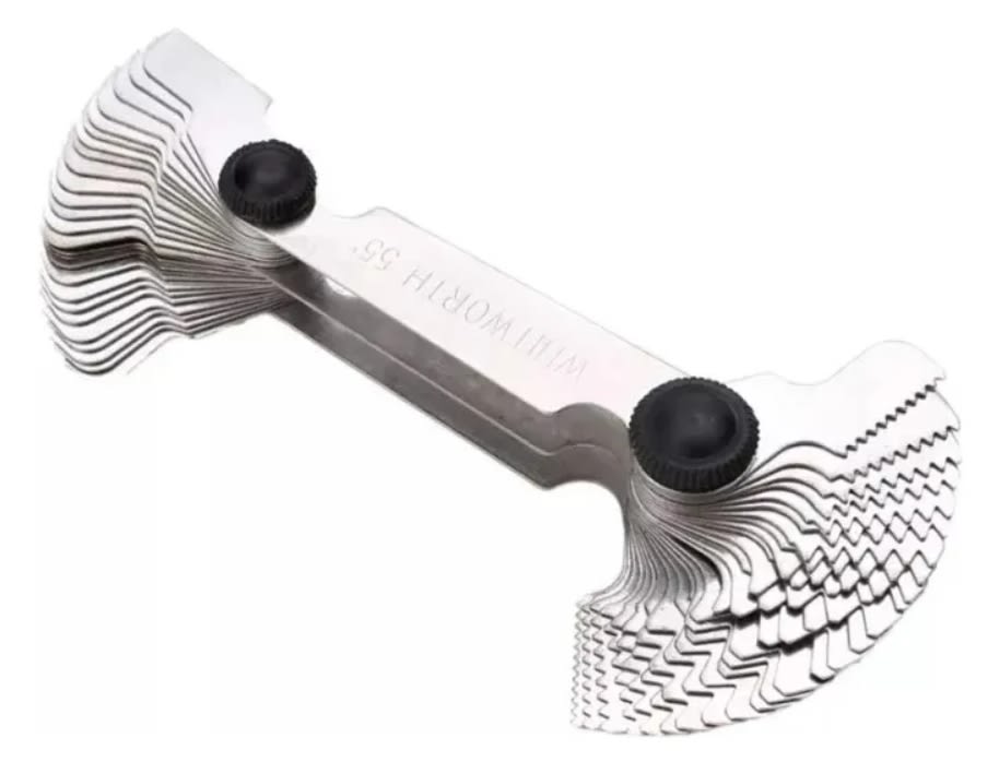 Cuenta Hilos Para Rosca 52 Hoja Mm/whitworth Aleman (2209-8)1