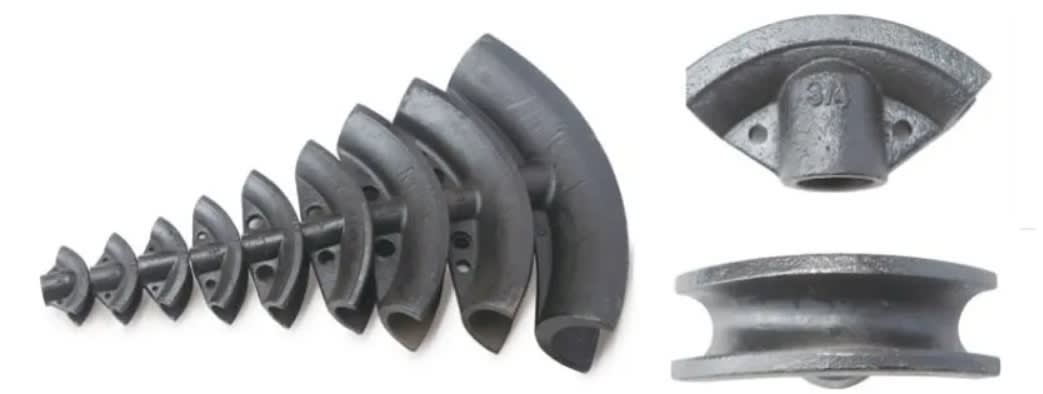 Dobladora  De Cañería Hidráulica 1/2''- 4'' Con Ruedas3