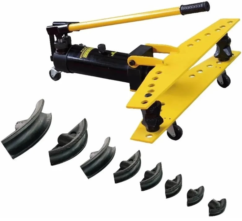 Dobladora  De Cañería Hidráulica 1/2''- 4'' Con Ruedas1