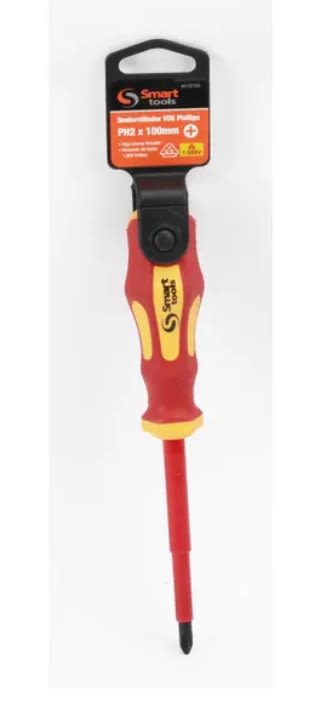 DESTORNILLADOR PHILLIPS 1000 V. VDE AISLADO PH2 X 100 MM. (6102185)1