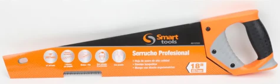 SERRUCHO CARPINTERO 18''  DE 7 DTES. TEMPLADOS ALTO RENDIMIENTO (6102550)2