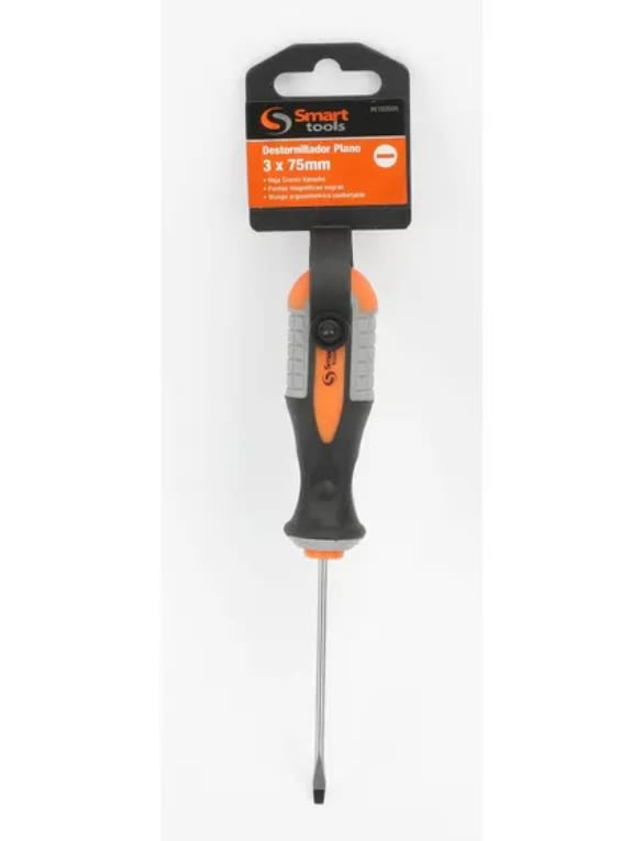 DESTORNILLADOR PLANO DE  3X75 MM. ( 1/8'' X 3'') (6102000)1