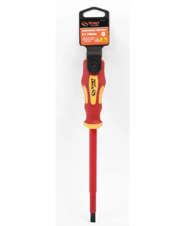 DESTORNILLADOR PLANO 8.0 X 150 MM. AISLADO - 1000 V. VDE (6102170)1