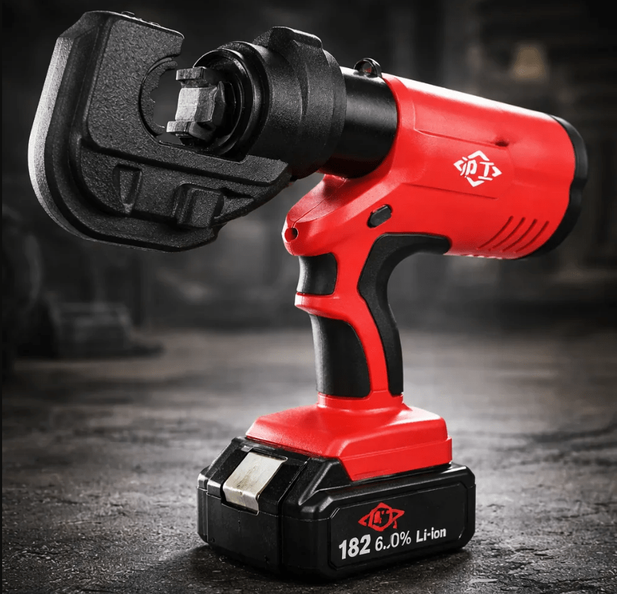 CRIMPEADORA HIDRAULICA INALAMBRICA 12 TONELDAS,  DE 16 A 400 MM  (EG-400)2