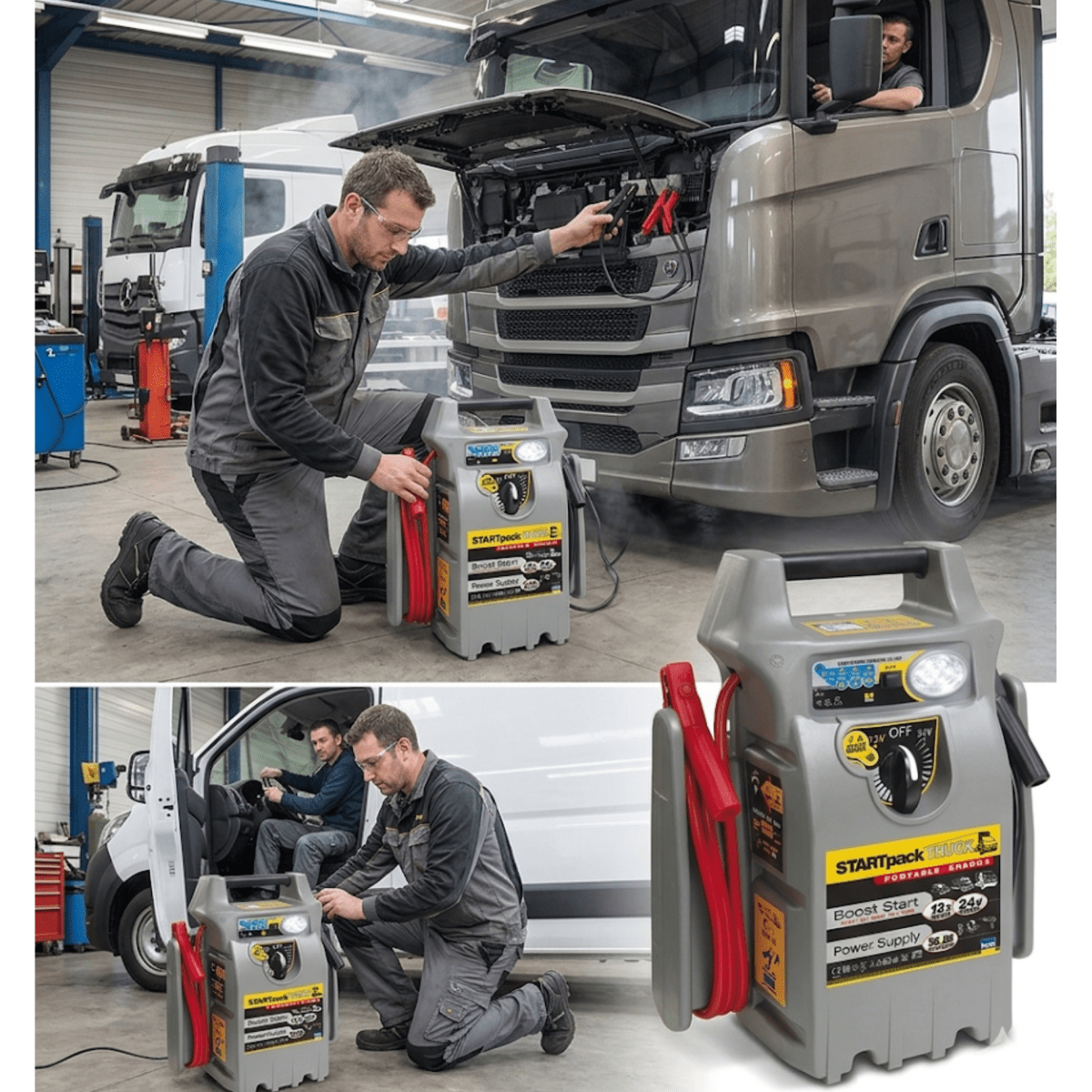 Partidor De Baterias Autonomo Startpack 12/24v (025448), Gys3