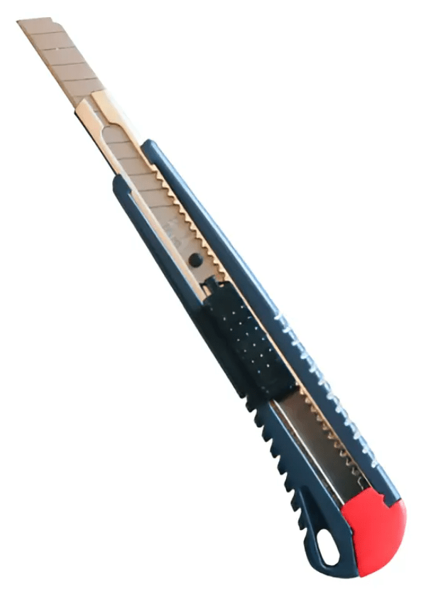 CUCHILLO CORTANTE CUTTER DE PLASTICO ABS HOJA DE 9 MM, S502, SINSEUNG KOREA2
