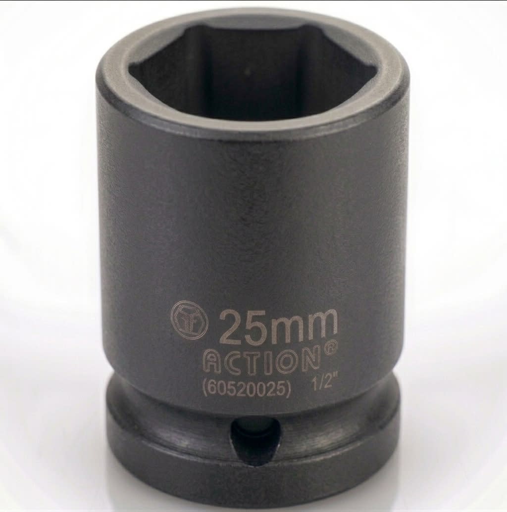 Dado Impacto 1/2'' De 25mm  (60520025) Force1