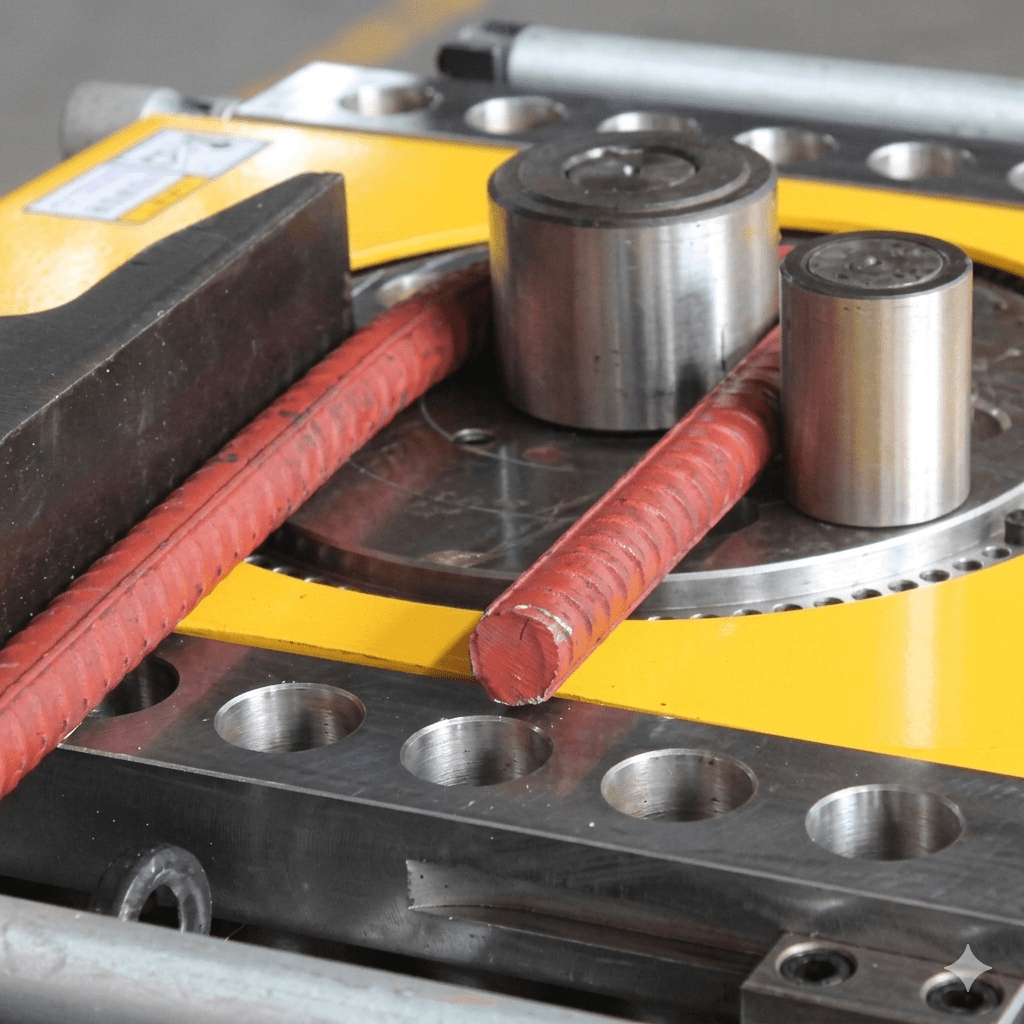 Maquina Dobladora Fierros Construcción 6 A 42/50 Mm 380v, 4.0 Kw GW50C4