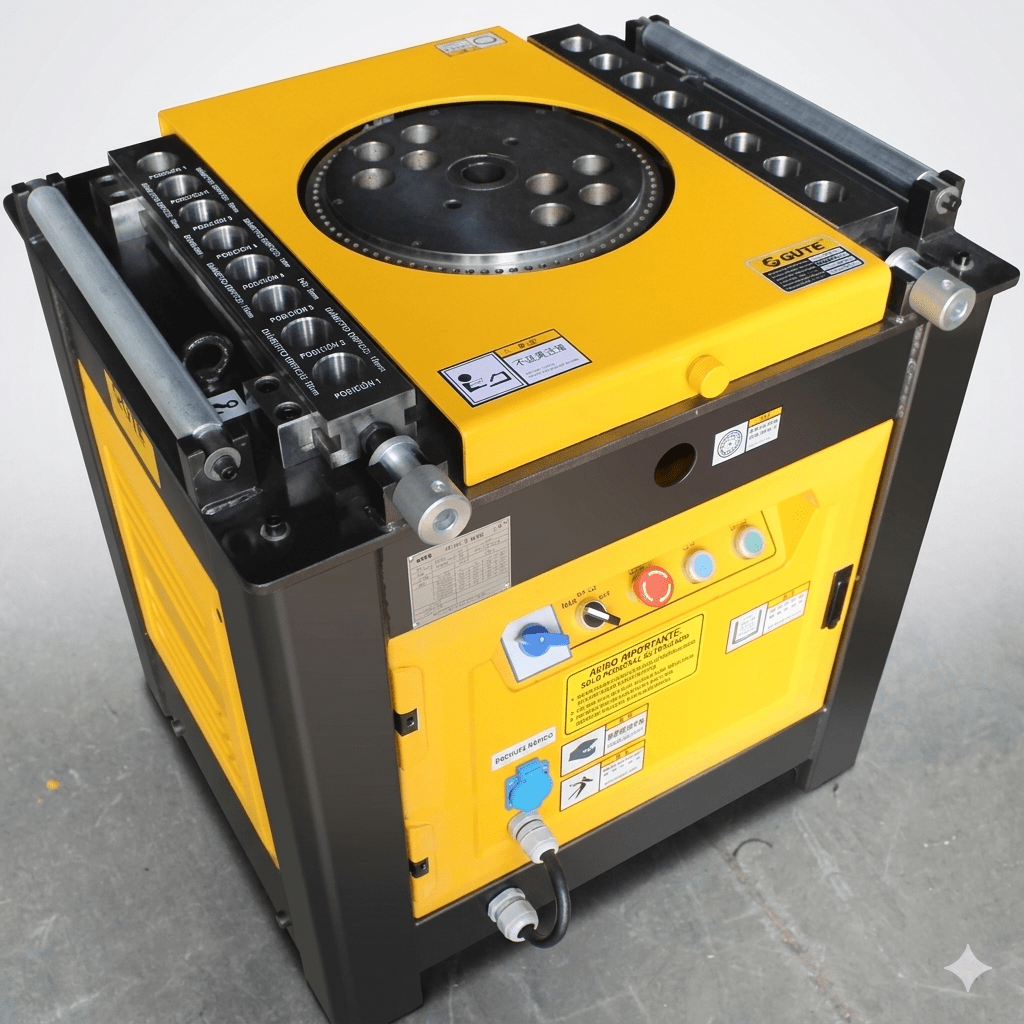 Maquina Dobladora Fierros Construcción 6 A 36/42 Mm 380v, 3.0 Kw GW42D-42