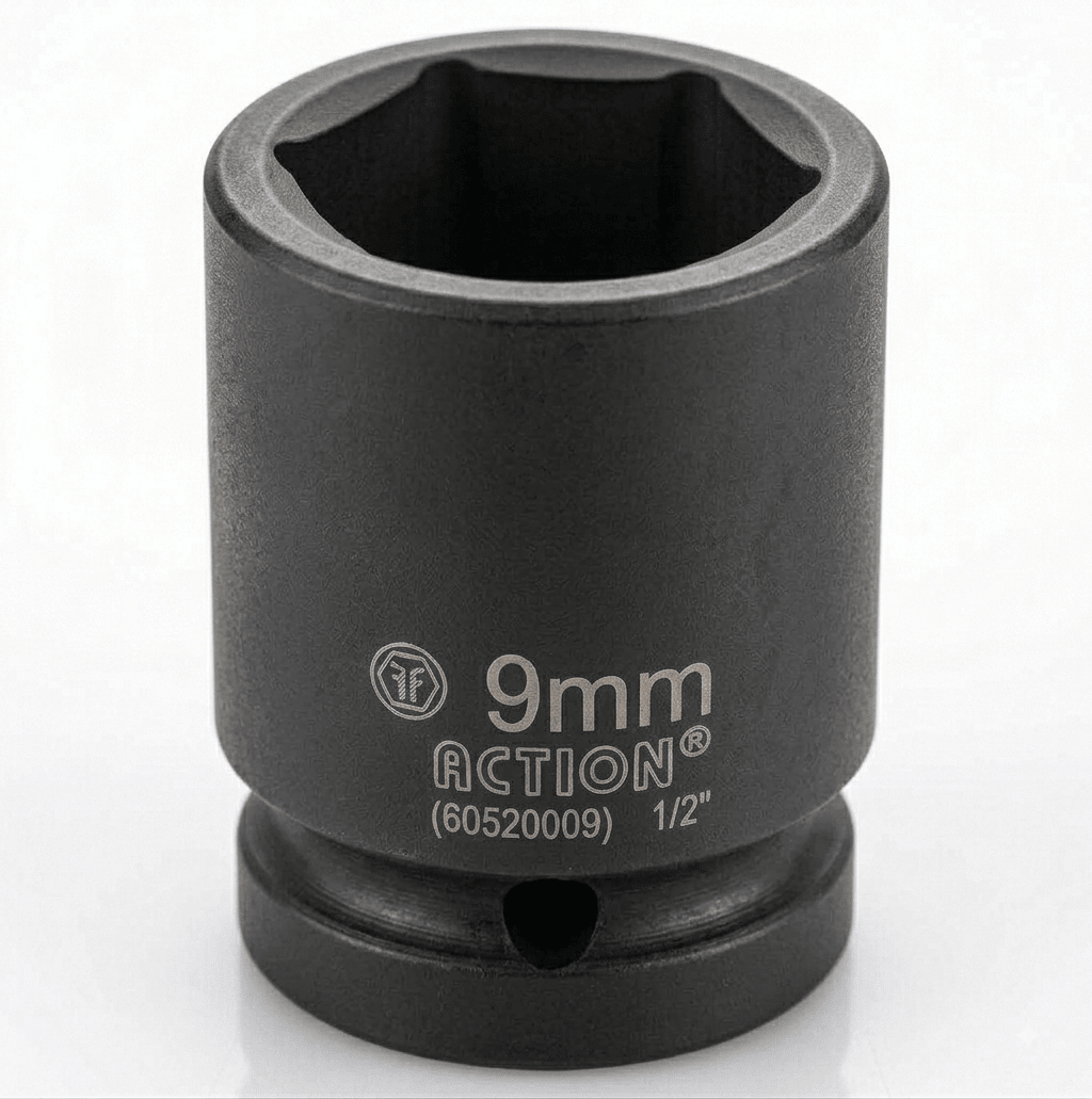Dado Impacto 1/2'' De 9mm  (60520009) Force1