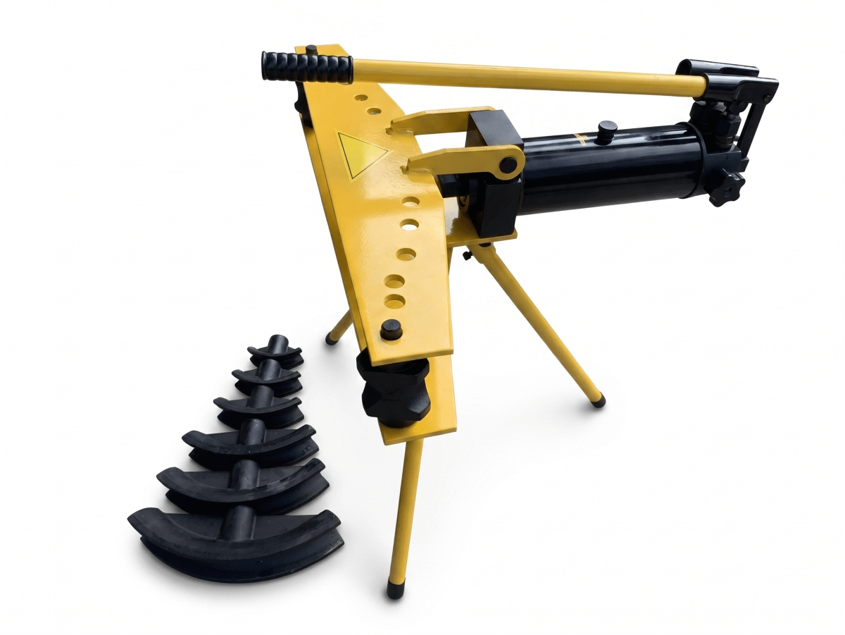 DOBLADORA DE TUBOS HIDRAULICA 1/2''-2'' CON TRIPODE HHW-2J3