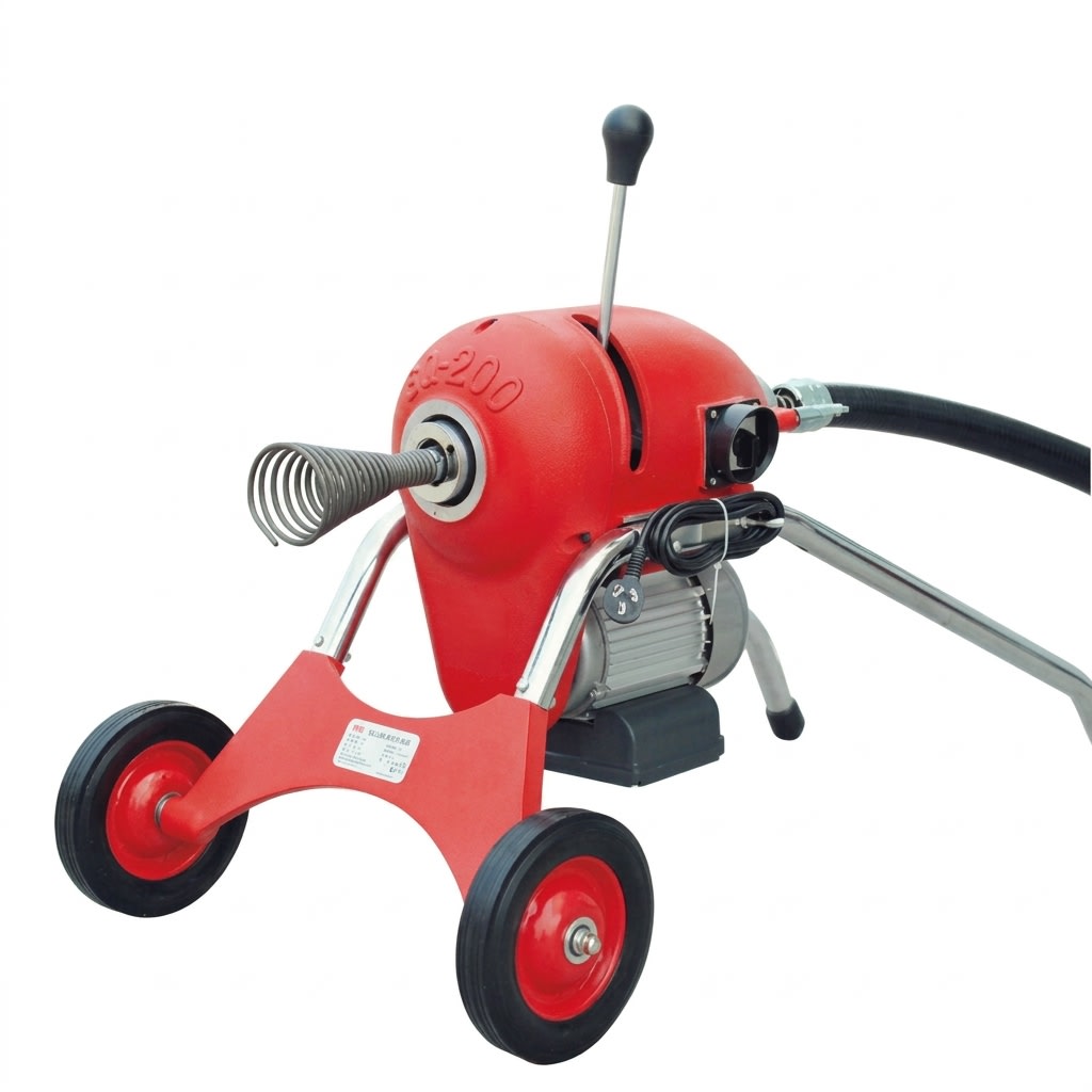DESTAPADORA DE DESAGUES  MOTORIZADA 1100W MODELO Q2002