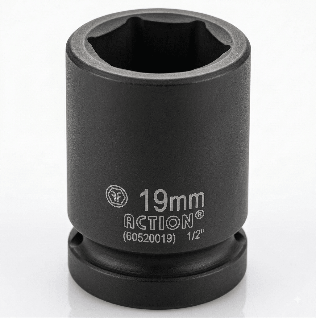 Dado Impacto 1/2'' De 19mm  (60520019) Force1