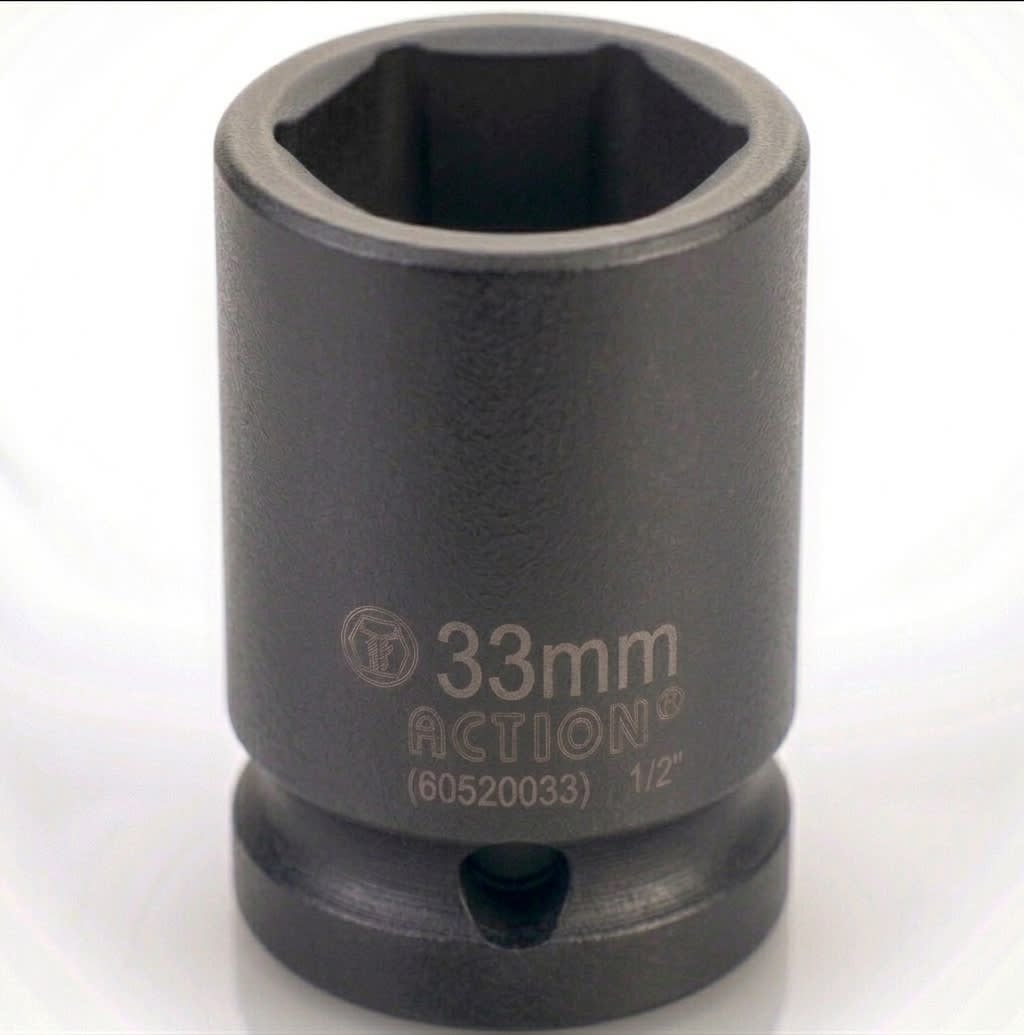 Dado Impacto 1/2'' De 33mm  (60520033) Force1