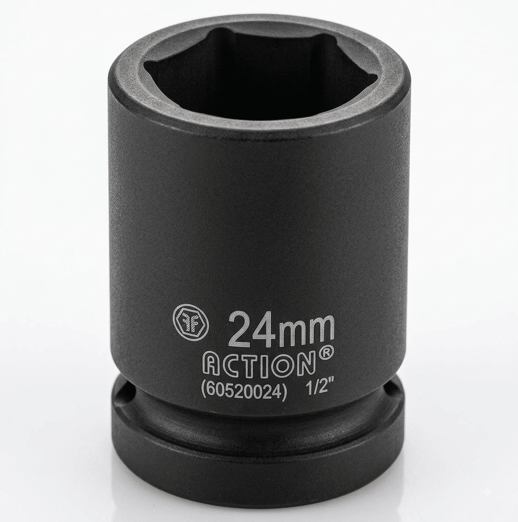 Dado Impacto 1/2'' De 24mm  (60520024) Force1