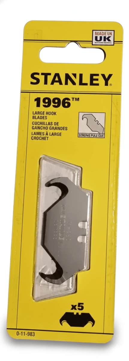 Repuesto Cuchillo Cartonero Punta Curva (11-983), Stanley1