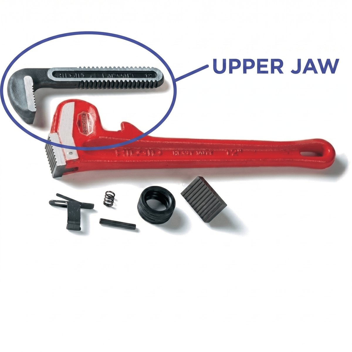 MORDAZA DE GANCHO SUPERIOR PARA LLAVE STILLSON 48” (31745), RIDGID2