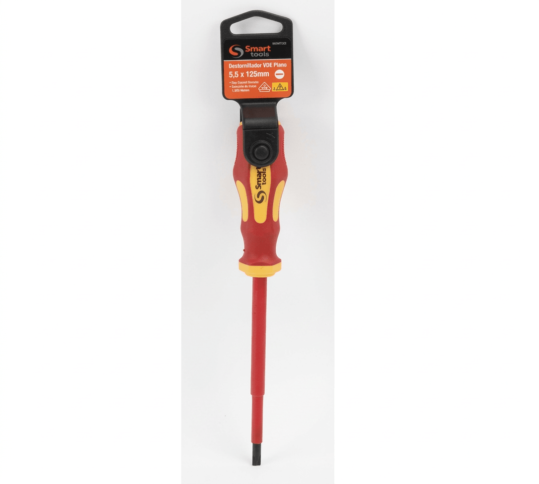 DESTORNILLADOR PLANO 6.5 X 150 MM. AISLADO - 1000 V. VDE (6102165)1