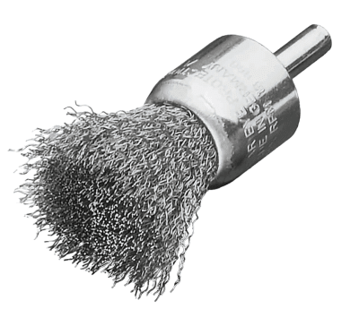 GRATA COPA CONICA DE 1.1/4'' CON VASTAGO ACERO ONDULADO (456.161)1