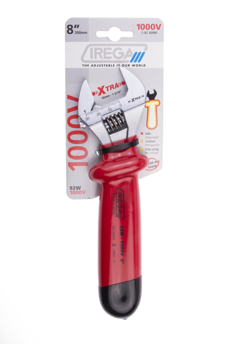 LLAVE FRANCESA DE 8''   AISLADA 1000 VOLTS (92W-1000V)2
