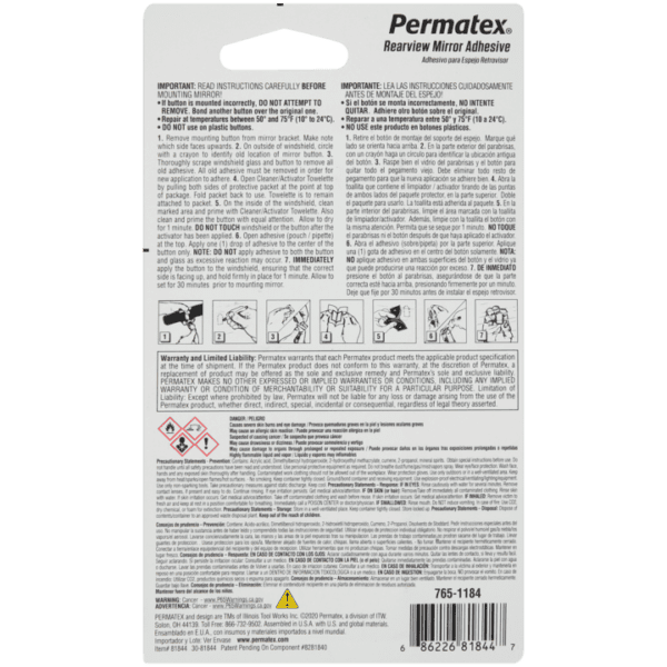 Adhesivo Retrovisores 11067-2 (81844)2