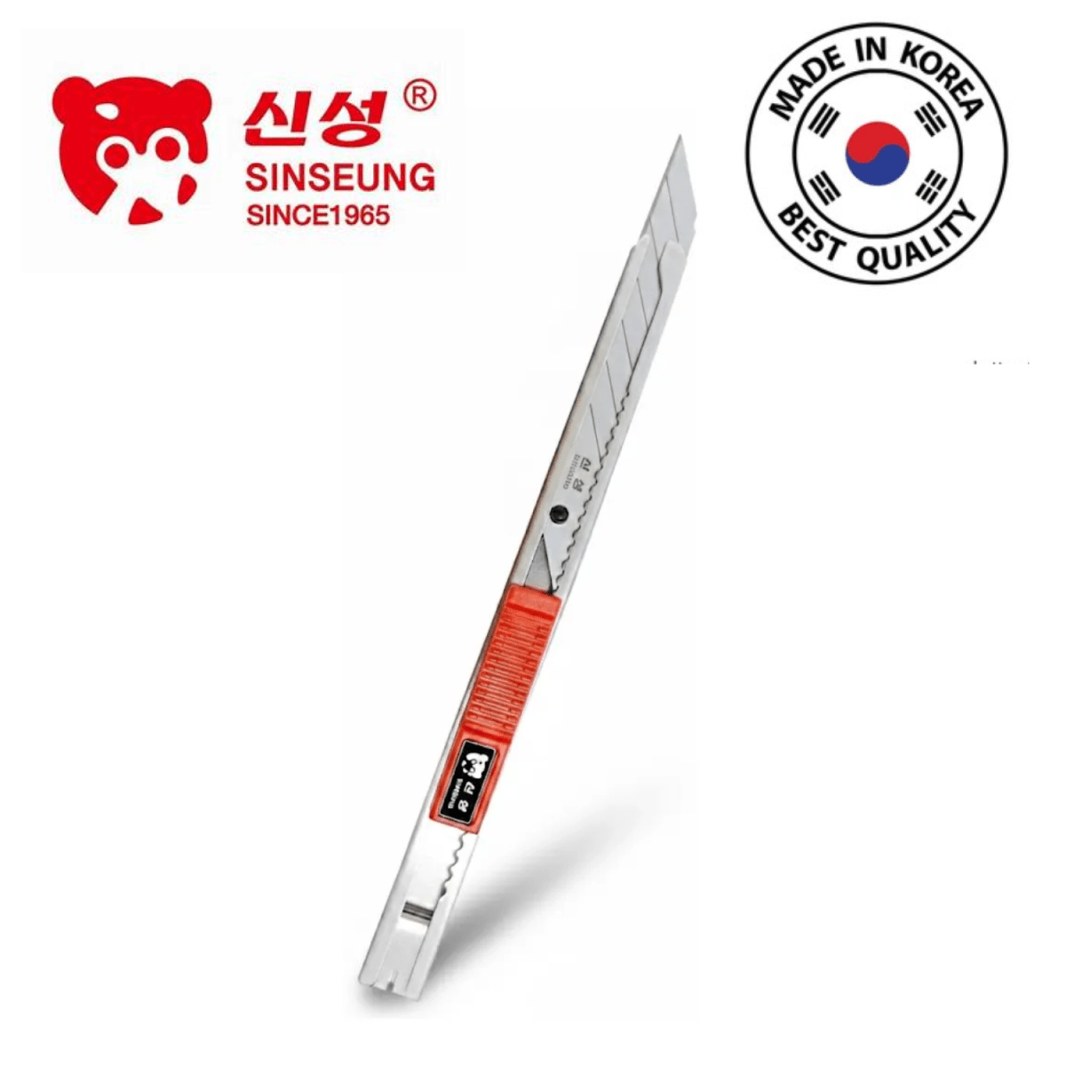CUCHILLO CORTANTE CUTTER  PARA ROTULACION VEHICULAR HOJA DE 9 MM S506, SINSEUNG KOREA1