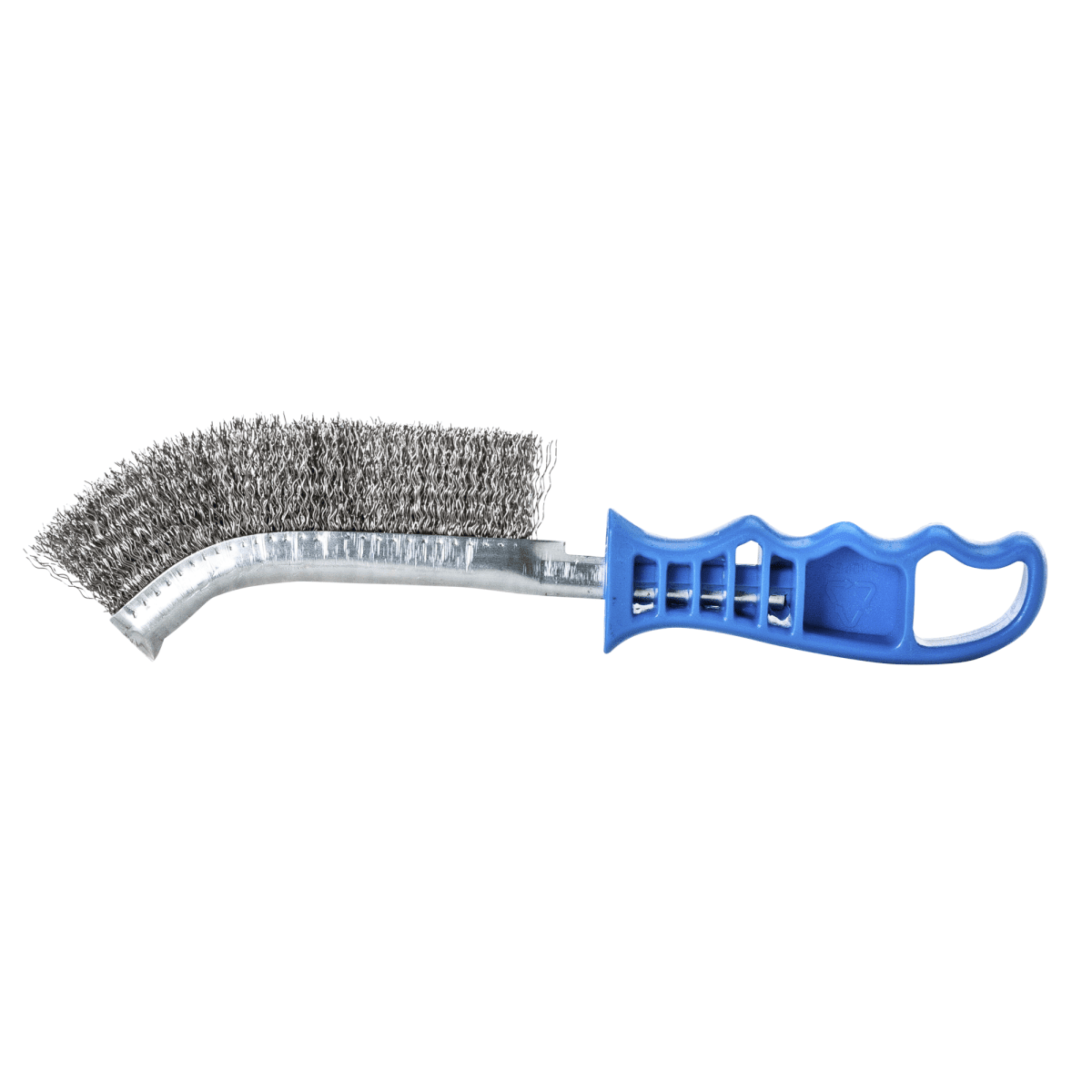 ESCOBILLA DE ACERO MANGO PLASTICO DE 1 HILERA (056.301)2