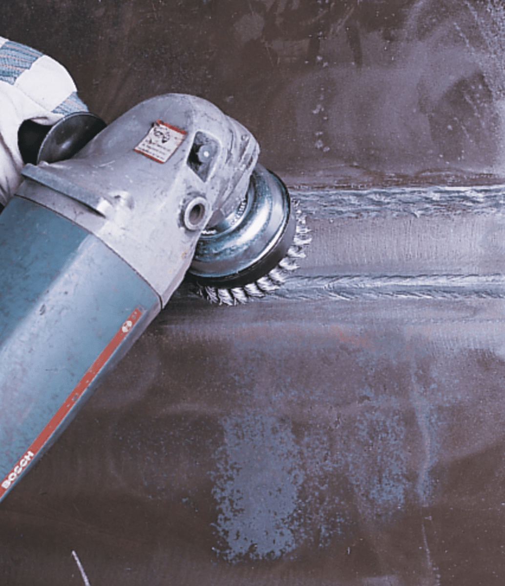 GRATA COPA CONICA DE 3'' AC. TRENZADO M14 DE 0.50 MM..  INOXIDABLE (483.817)2