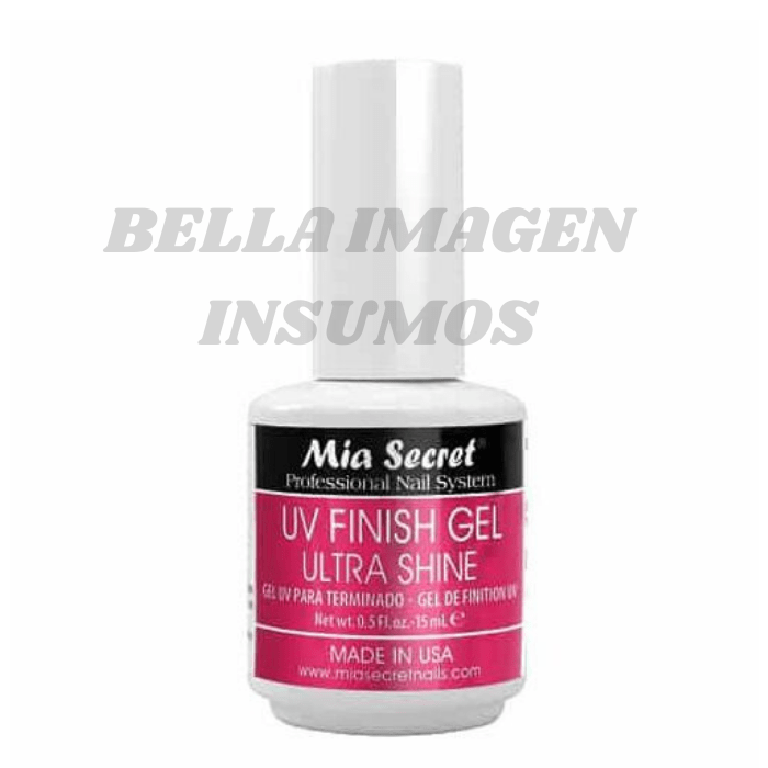 MIA SECRET TOP COAT UV FINISH GEL BELLA IMAGEN INSUMOS