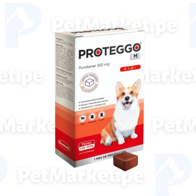 Proteggo 1M 200mg (10 a 20 Kg) Antipulgas para Perro1