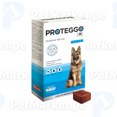 Proteggo 1M 400mg (20 a 40 Kg) Antipulgas para Perro